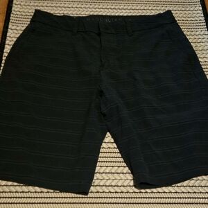 Hang Ten Black Flat Front Casual Shorts
